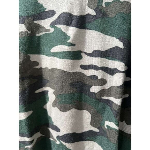 J.Crew 100% Merino Wool Camo Brown Crew Neck Sweater Size L - Picture 5 of 8